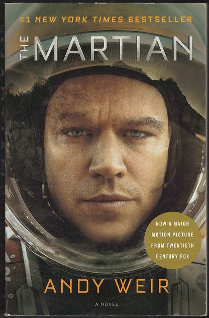 The Martian by Andy Weir front cover