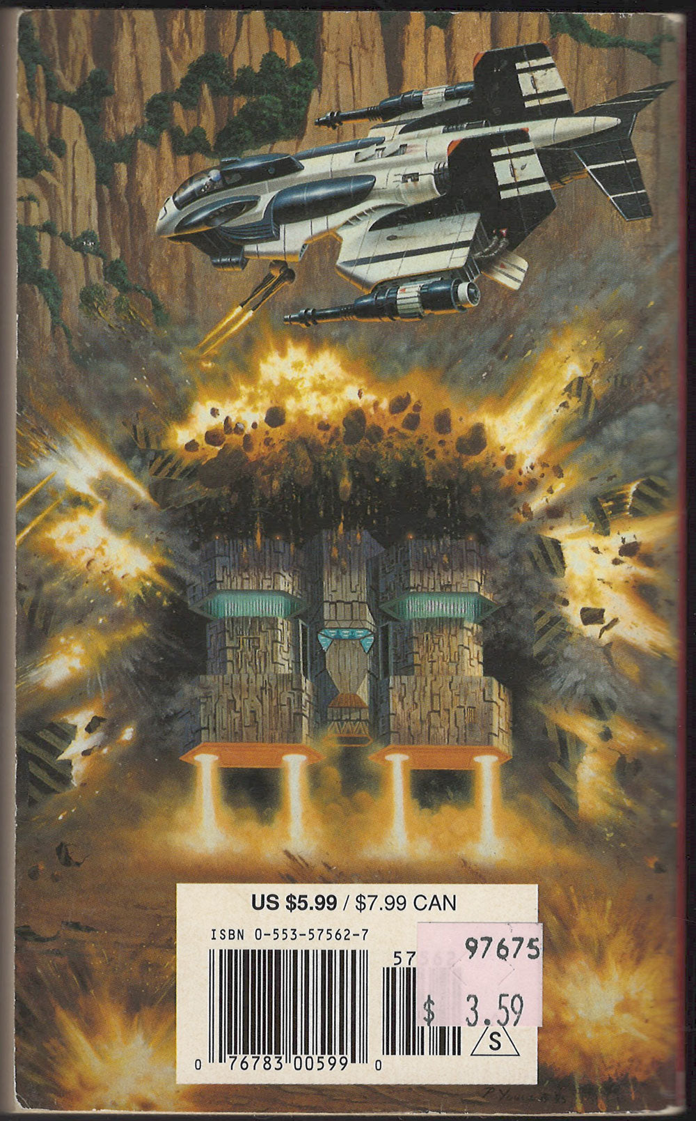 Conquerors' Legacy by Timothy Zahn back cover