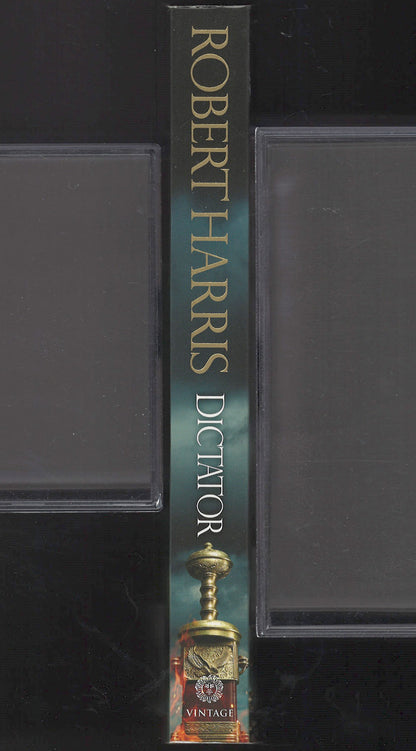 Dictator: A Novel of Ancient Rome by Robert Harris spine