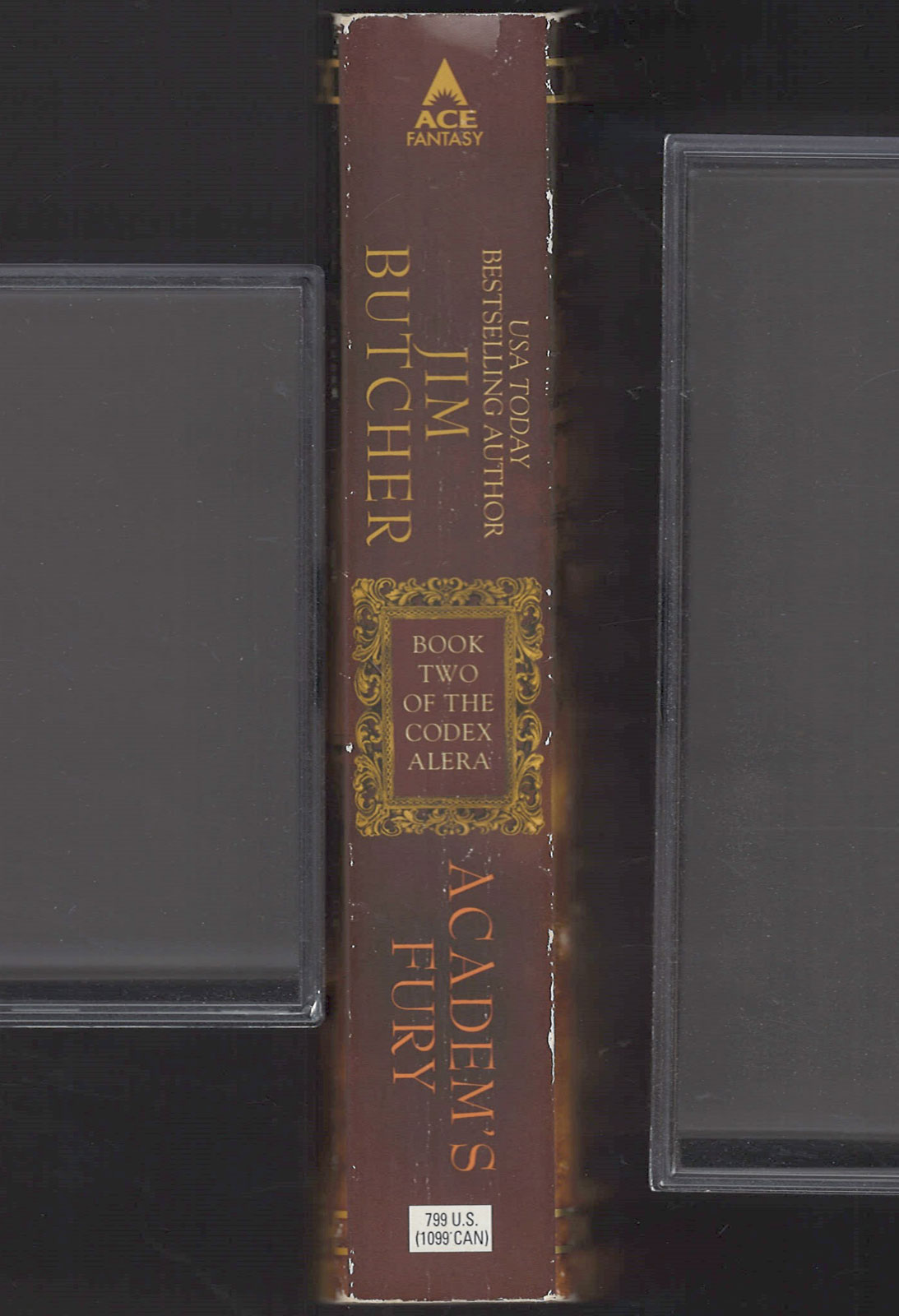 Academ's Fury by Jim Butcher spine