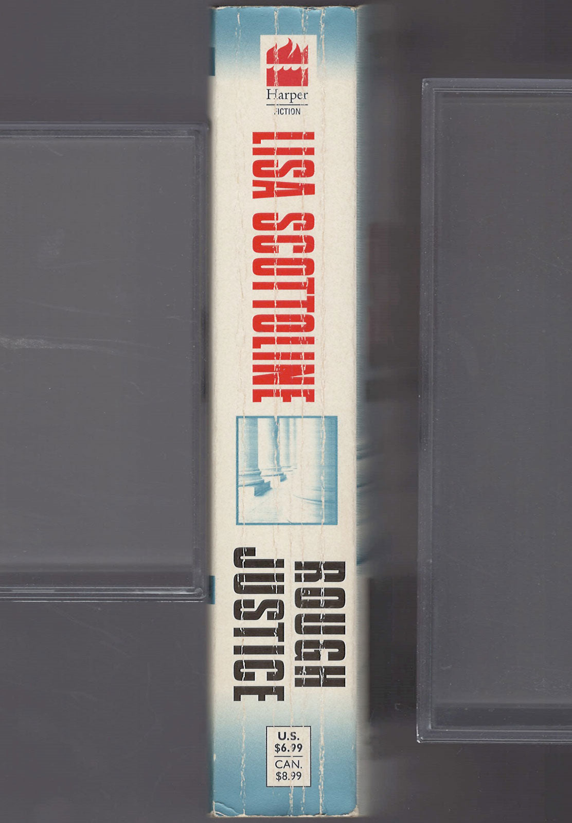 Rough Justice by Lisa Scottoline spine