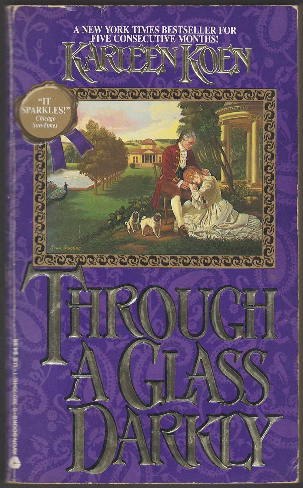 Through a Glass Darkly by Karleen Koen front cover