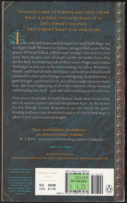 City of Lost Dreams by Magnus Flyte back cover