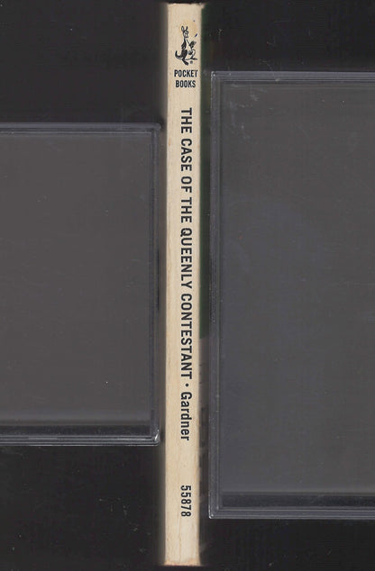 The Case of the Queenly Contestant by Erle Stanley Gardner spine