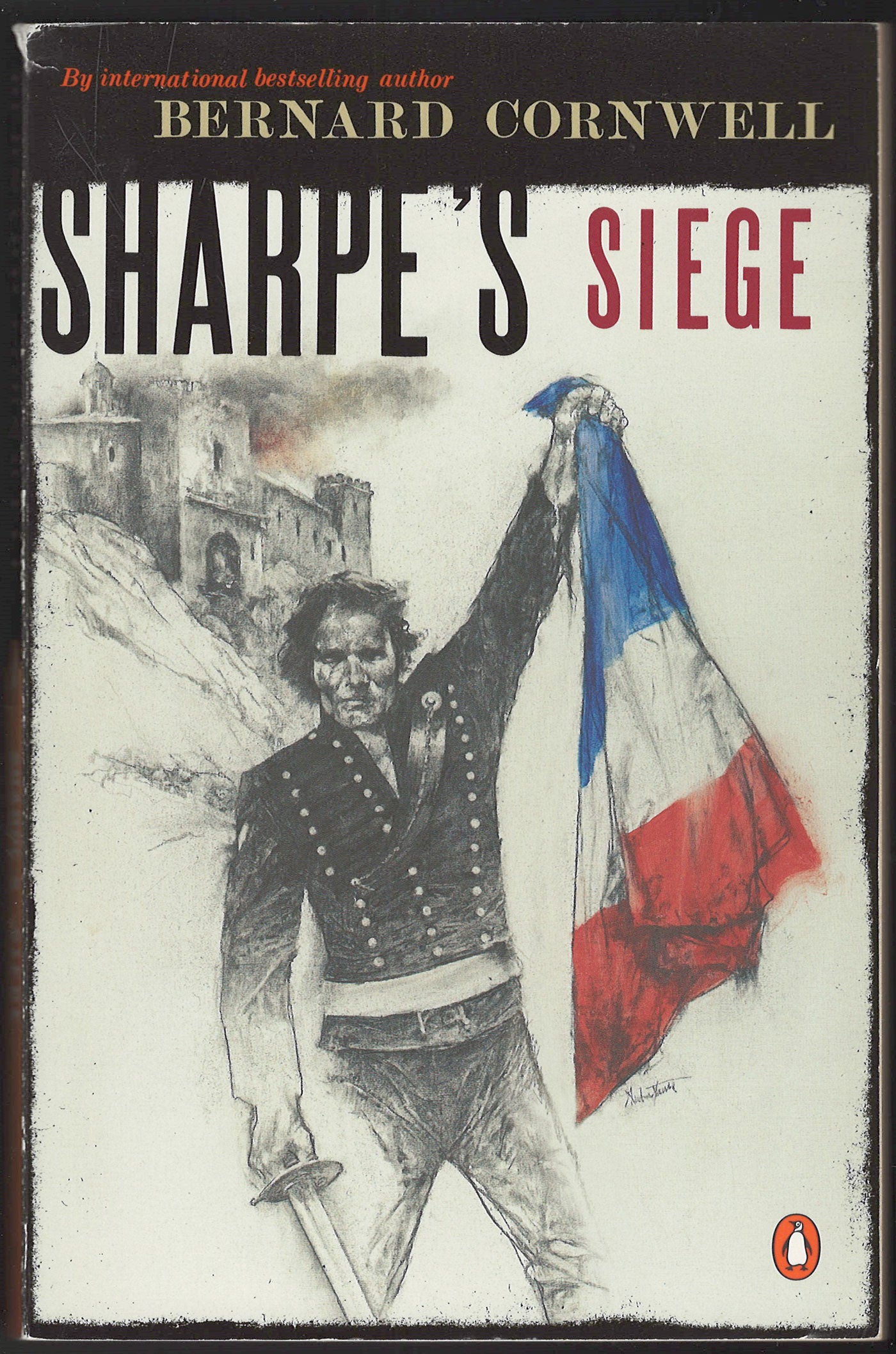 Sharpe's Siege by Bernard Cornwell front cover