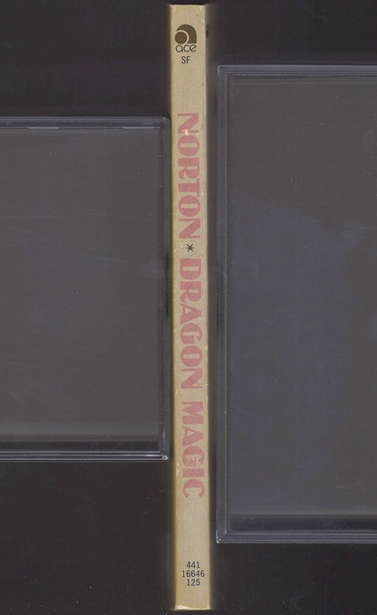 Dragon Magic by Andre Norton spine