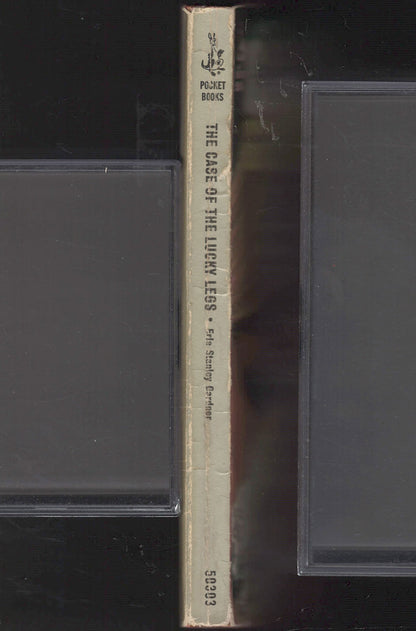 The Case of the Lucky Legs by Erle Stanley Gardner spine
