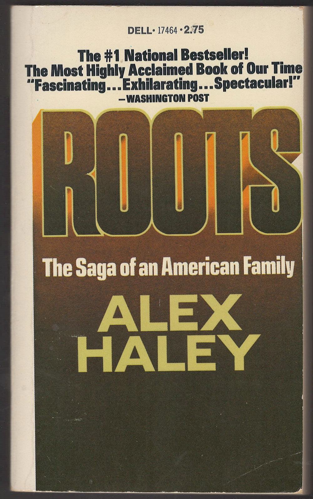 Roots by Alex Haley front cover