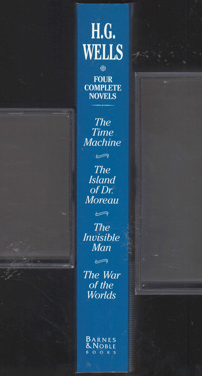 Four Complete Novels by H.G. Wells spine