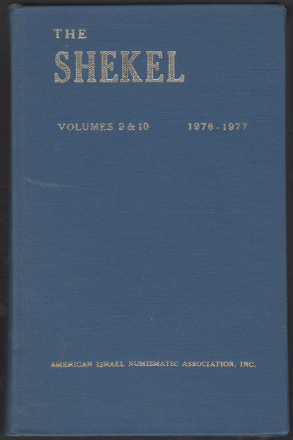 The Shekel Volumes 9 &amp; 10 1976-1977 front cover