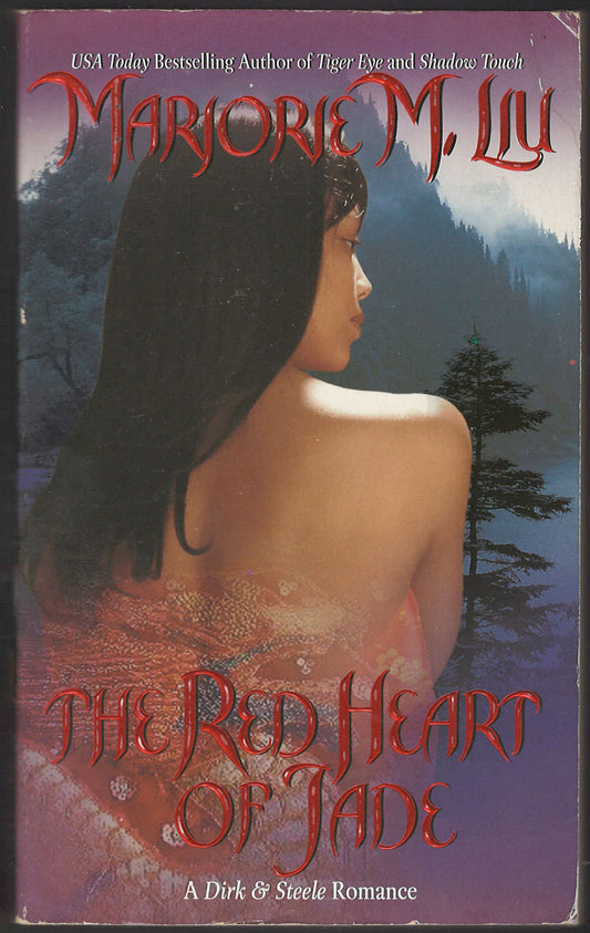 The Red Heart of Jade by Marjorie M. Liu front cover