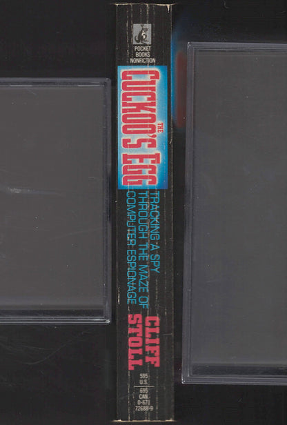 The Cuckoo's Egg by Cliff Stoll spine
