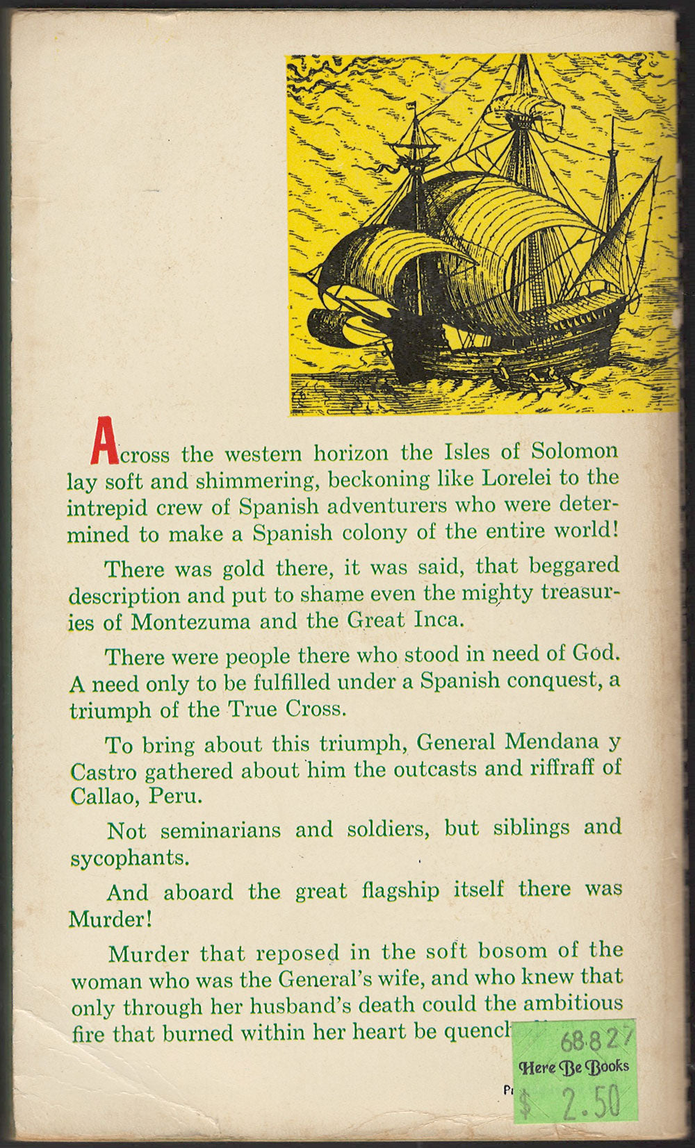 The Islands of Unwisdom by Robert Graves back cover