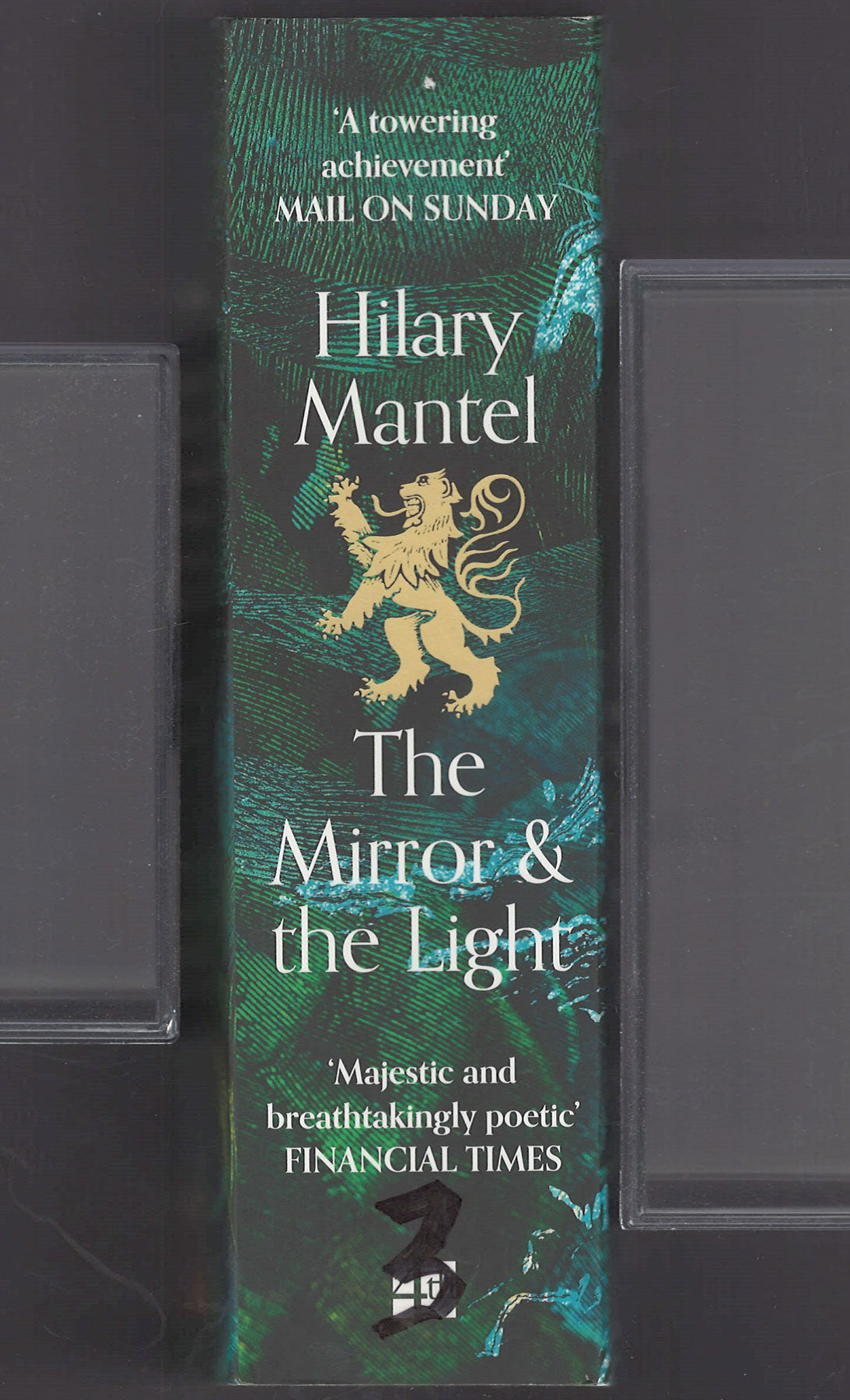 The Mirror &amp; the Light by Hilary Mantel spine