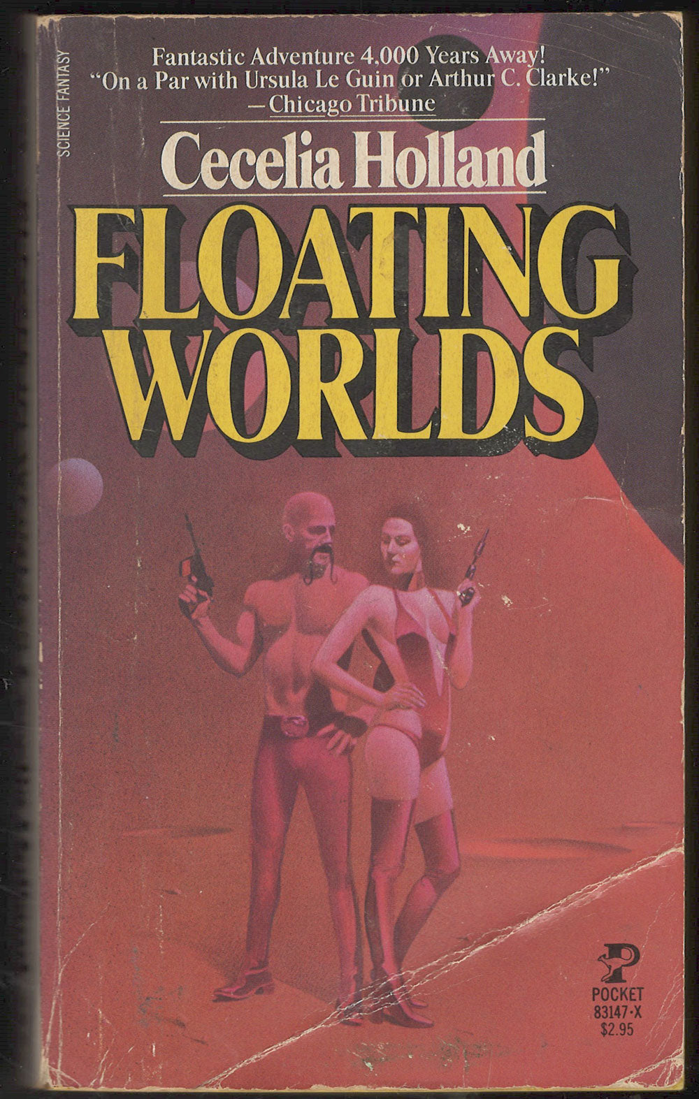 Floating Worlds by Cecelia Holland front cover