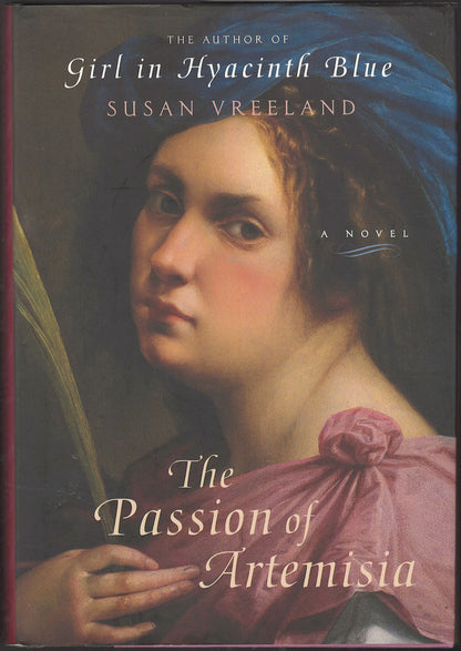 Front cover of The Passion of Artemisia by Susan Vreeland featuring a classical painting.