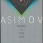 Front cover of Pebble in the Sky by Isaac Asimov with a geometric design.