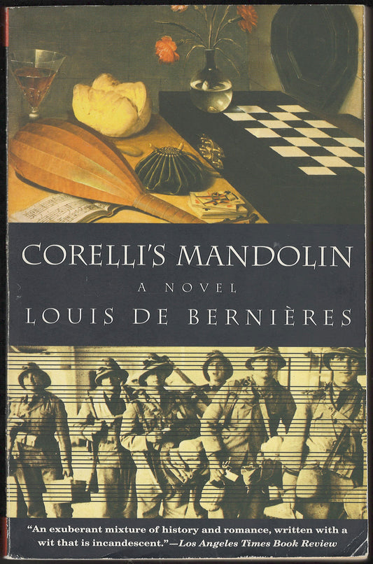 Corelli's Mandolin by Louis de Bernieres front cover