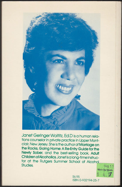 Copy 1 of Struggle for Intimacy by Janet Geringer Waltitz back cover