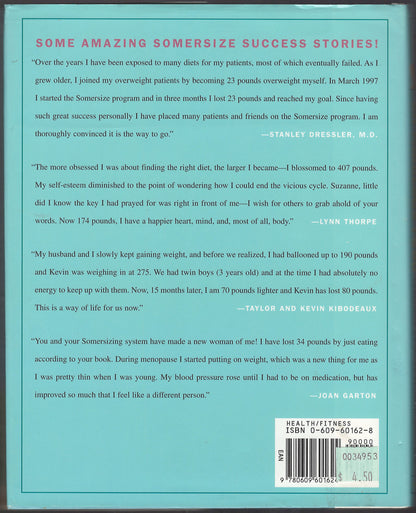 Suzanne Somers' Get Skinny on Fabulous Food back cover