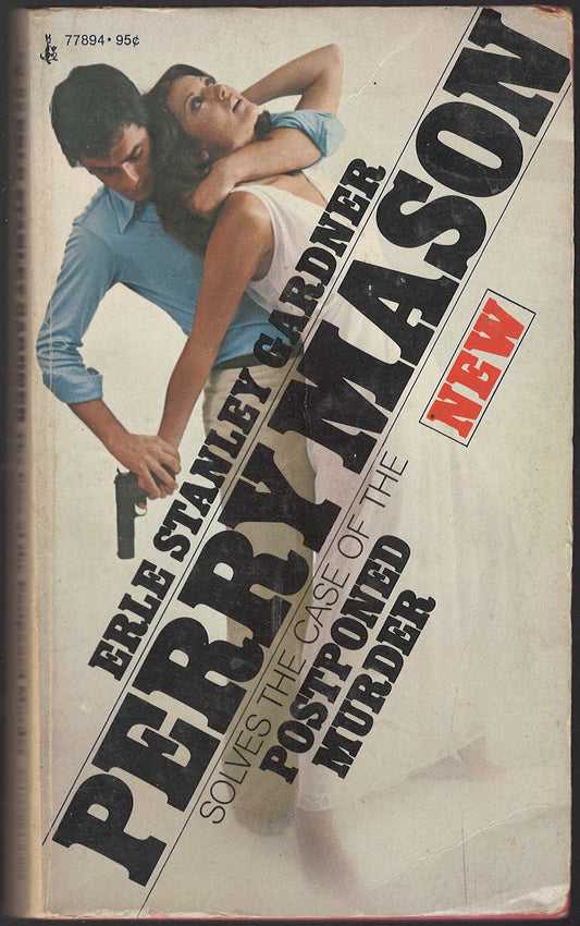 The Case of the Postponed Murder by Erle Stanley Gardner front cover