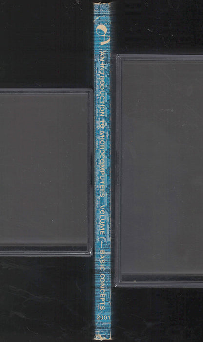 An Introduction to Microcomputers Volume 1 Basic Concepts by Adam Osborne spine
