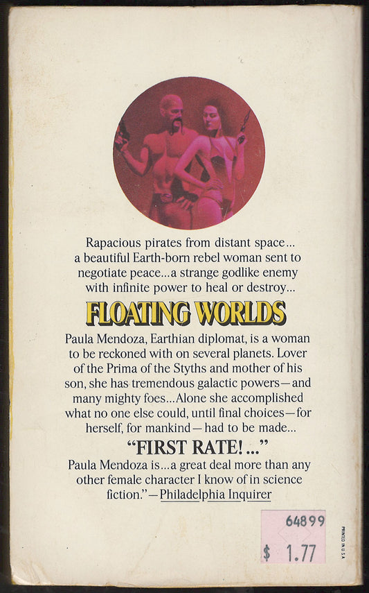 Floating Worlds by Cecelia Holland back cover