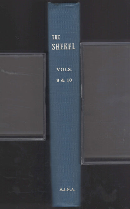 The Shekel Volumes 9 &amp; 10 1976-1977 spine