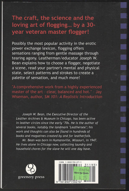 Flogging back cover