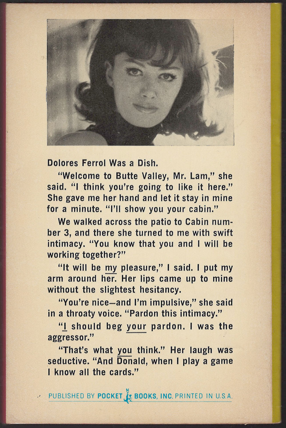 Up For Grabs by A. A. Fair back cover