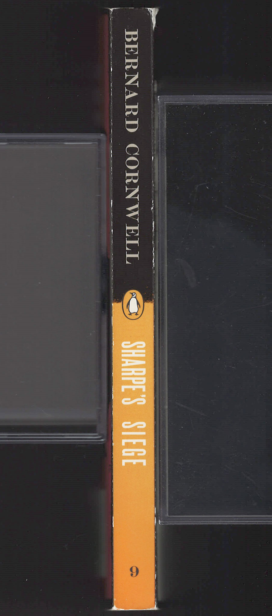 Sharpe's Siege by Bernard Cornwell spine