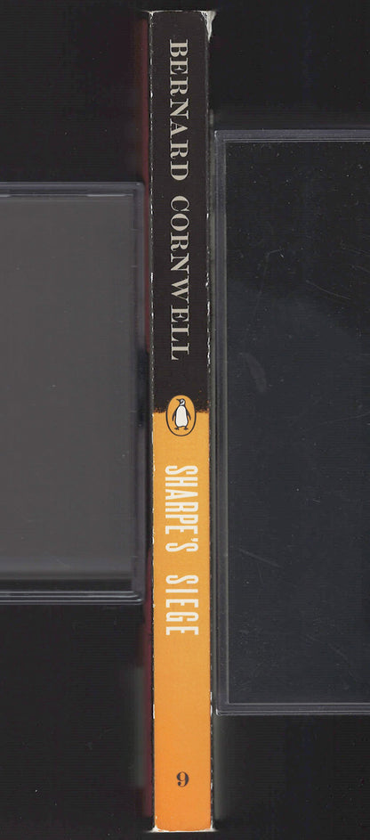 Sharpe's Siege by Bernard Cornwell spine