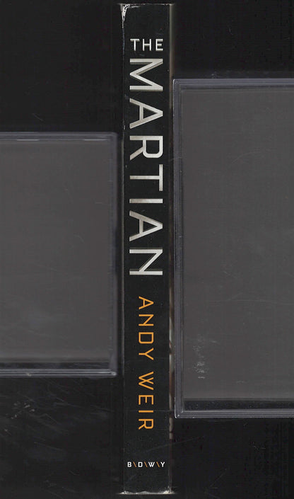 The Martian by Andy Weir spine