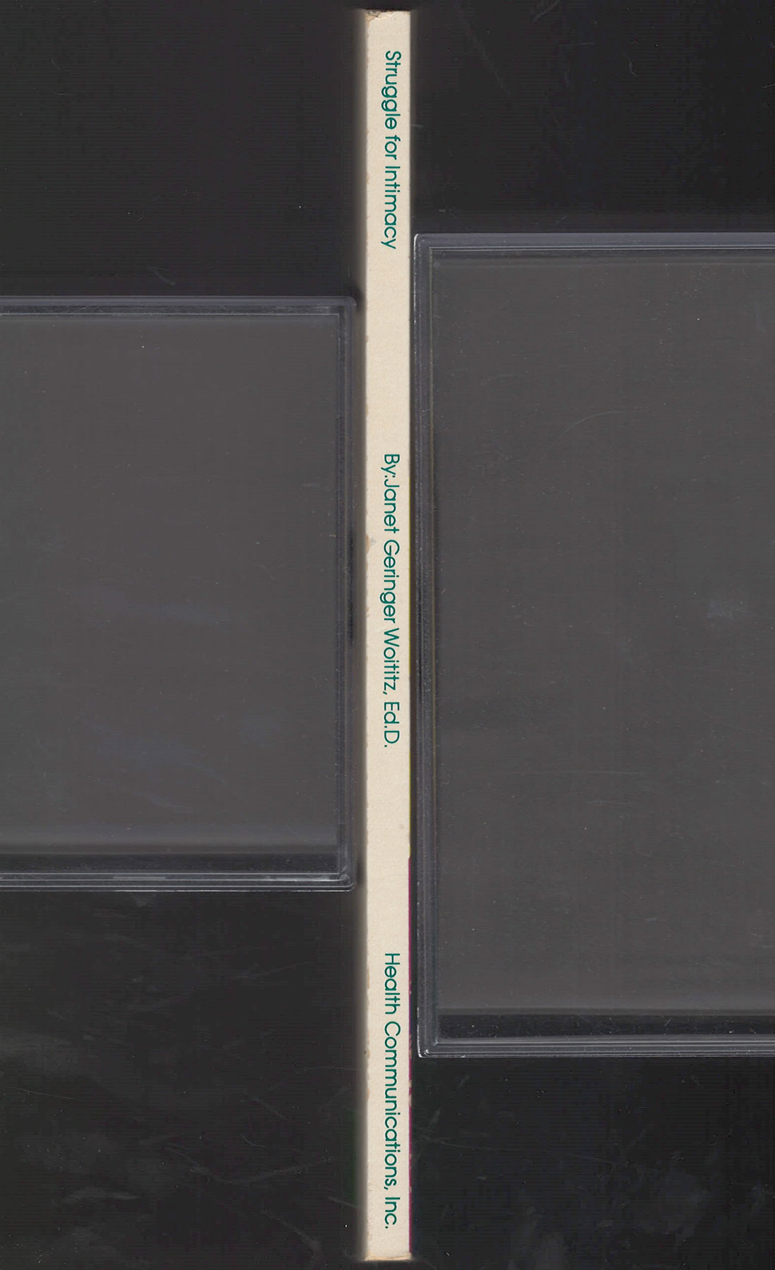 Copy 1 of Struggle for Intimacy by Janet Geringer Waltitz spine