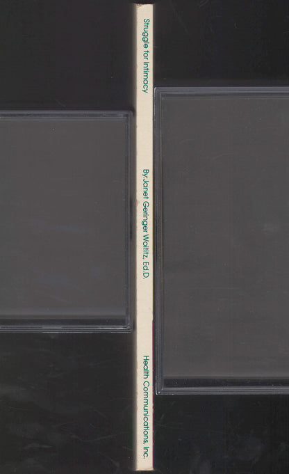 Copy 1 of Struggle for Intimacy by Janet Geringer Waltitz spine