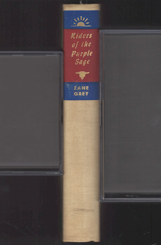 Riders of the Purple Sage by Zane Grey spine