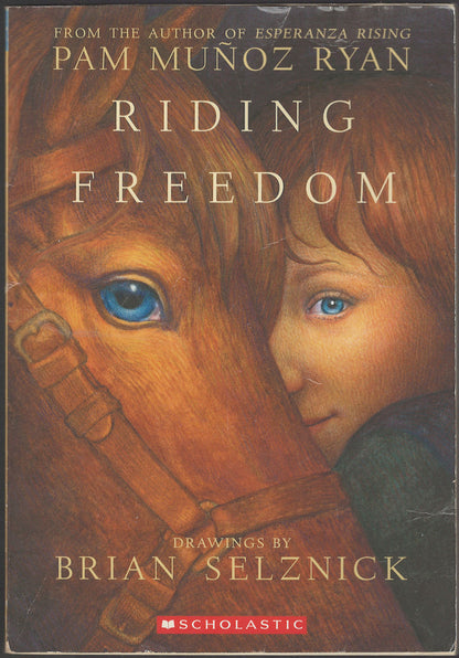 Riding Freedom by Pam Munoz Ryan front cover