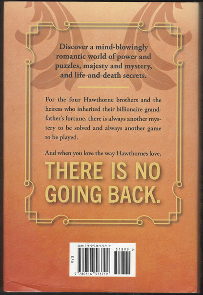 Games Untold by Jennifer Barnes back cover
