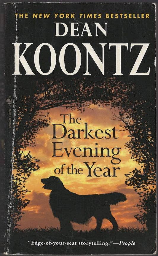 The Darkest Evening of the Year by Dean Koontz front cover