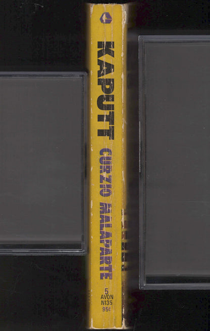 Kaputt by Curzio Malaparte spine