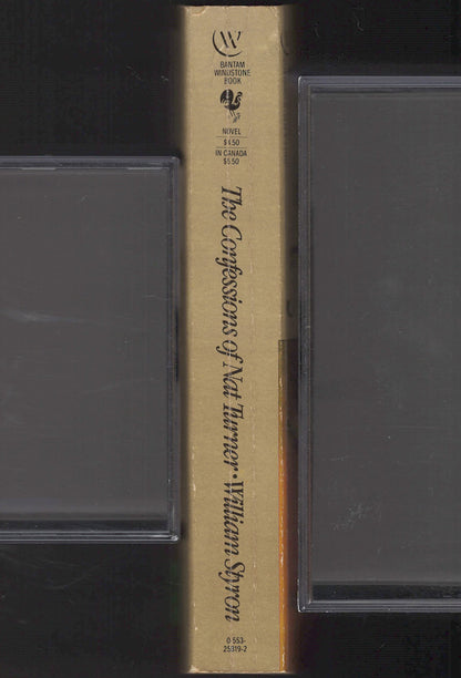 Confessions of Nat Turner by William Styron spine