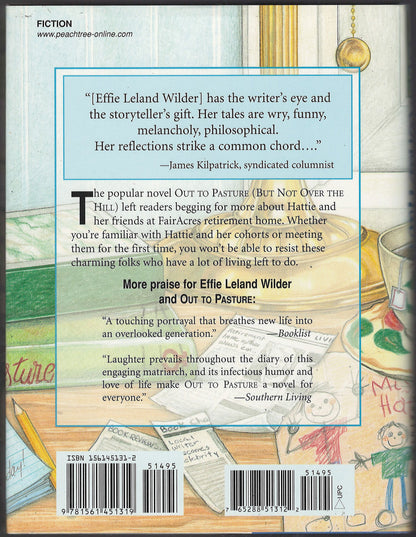 Over What Hill? (notes from the pasture) by Effie Leland Wilder back cover
