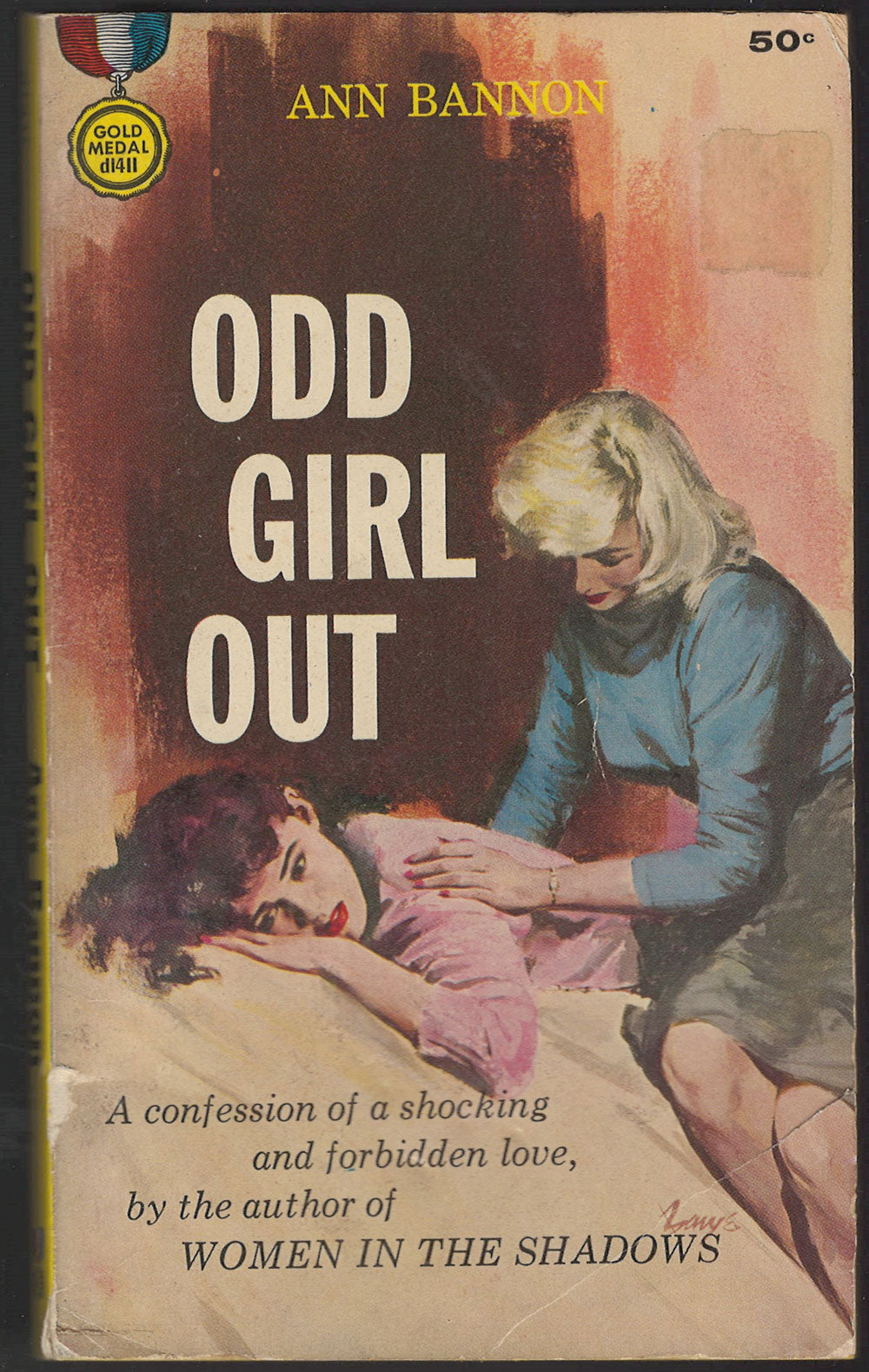 Odd Girl Out by Ann Bannon front cover