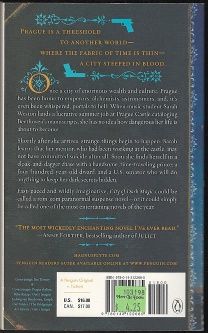 City of Dark Magic by Magnus Flyte back cover