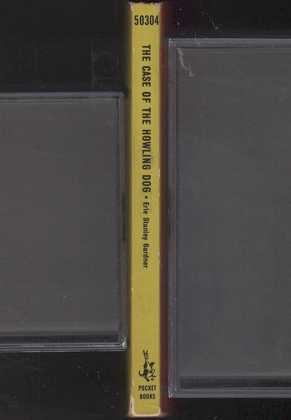 The Case of the Howling Dog by Erle Stanley Gardner spine
