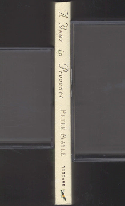 A Year in Provence by Peter Mayle spine