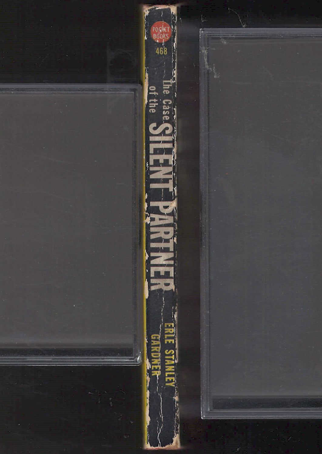 The Case of the Silent Partner by Erle Stanley Gardner spine