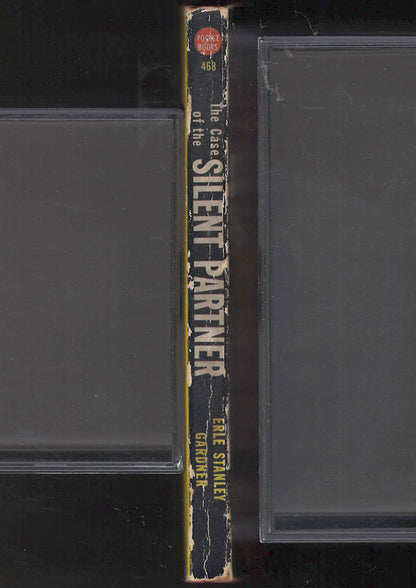 The Case of the Silent Partner by Erle Stanley Gardner spine