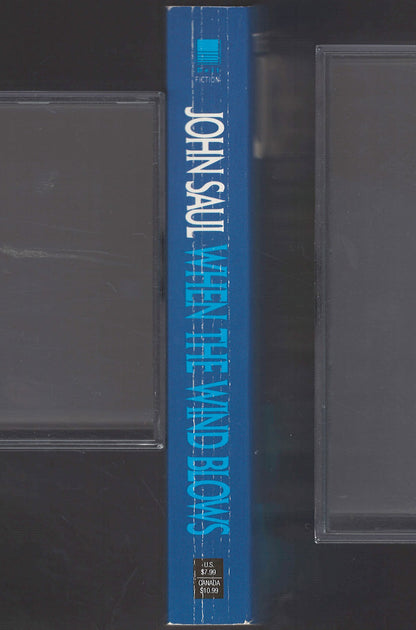 When the Wind Blows by John Saul spine