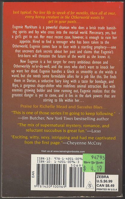 Storm Born by Richelle Mead back cover